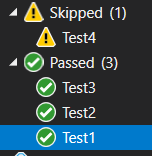 MsTest framework