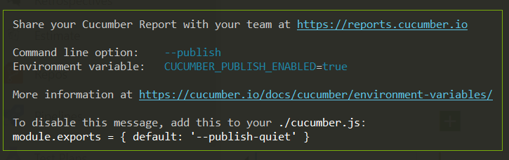 Selenium and Cucumber framework